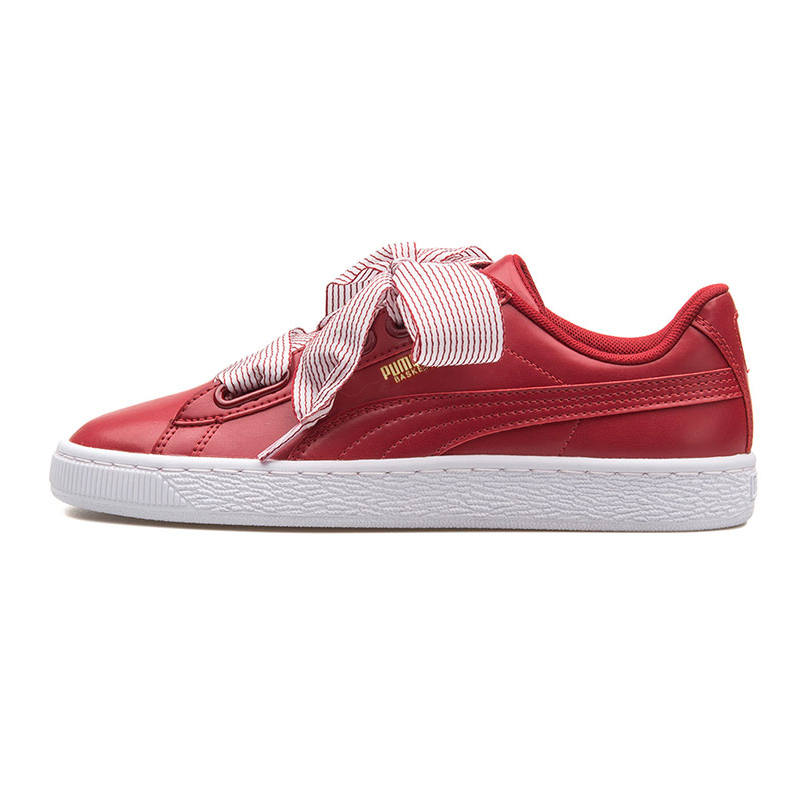 PUMA Enzobasket Heart Shoes Red/White Women's