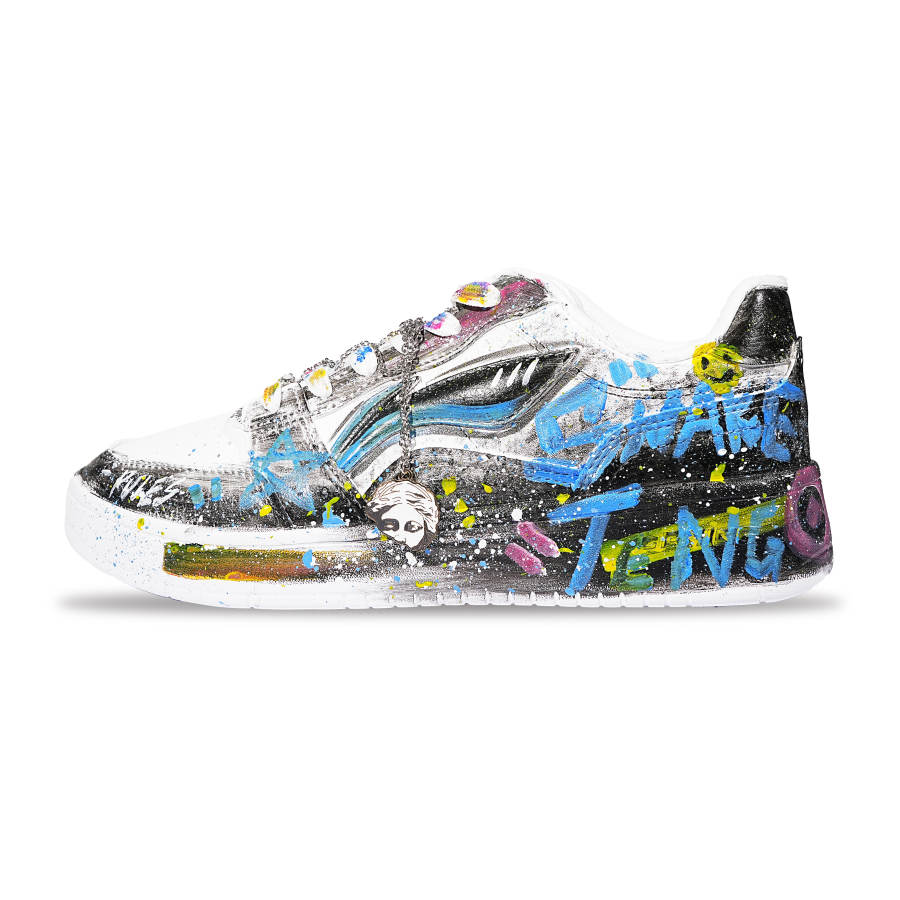 Li-Ning Li Ning Sycee Skateboard Shoes Unisex Low Top Black/Blue