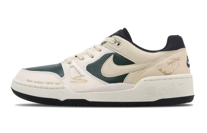 Nike Nike Full Force Low Tree Island, Coconut Tree Abrasion Resistant Low top Skateboard Shoes Men's Brown