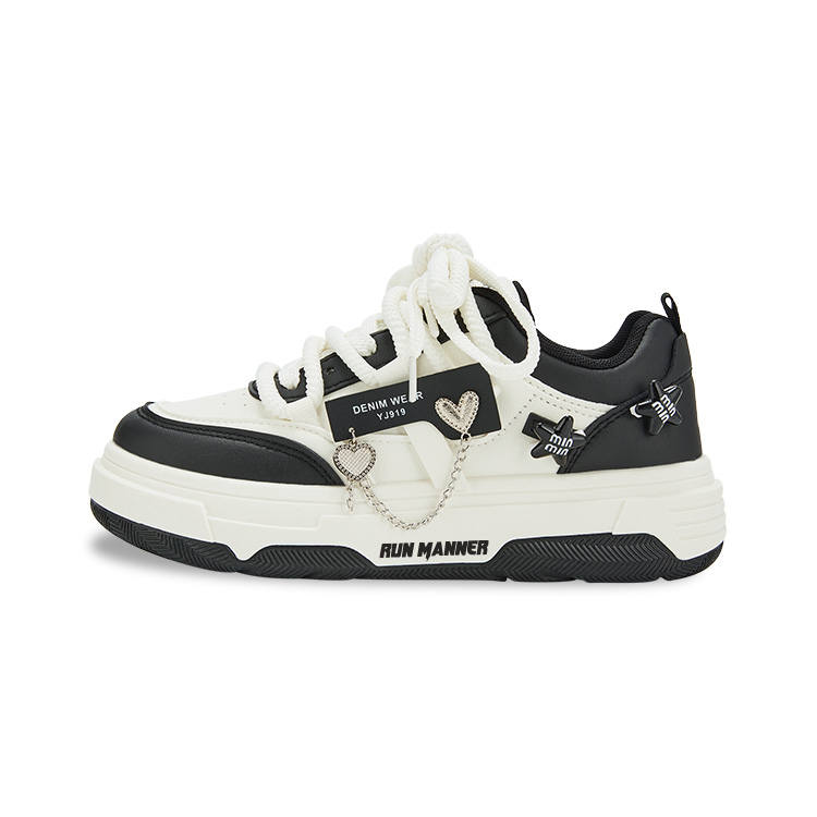 RUN MANNER Abrasion Resistant Slip Resistant Abrasion Resistant Slip Resistant Low top Skateboard Shoes Women's