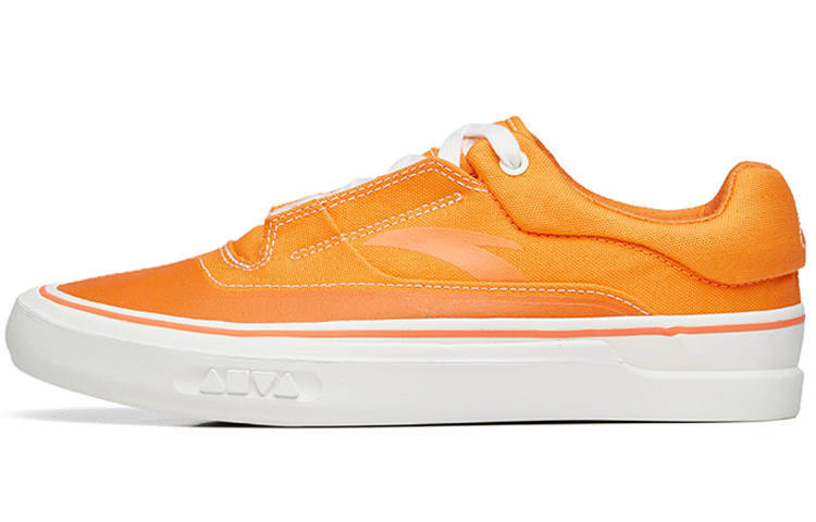 Anta Ao Li CVS Slip Resistant Abrasion Resistant Low top Skateboard Shoes Men's Sunset Orange