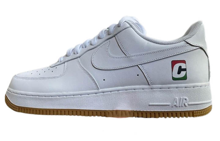 Nike Nike Air Force 1 Wear resistant And Lightweight Low top Skateboard Shoes Men's White