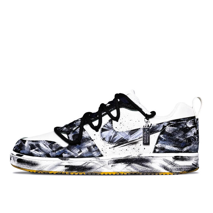 Nike Nike Court Borough Chaos Warrior Abrasion Resistant Low top Skateboard Shoes Men's Blue White