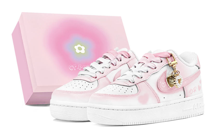 Nike Nike Air Force 1 Air Force 1 Abrasion Resistant Abrasion Resistant Low top Skateboard Shoes Women's