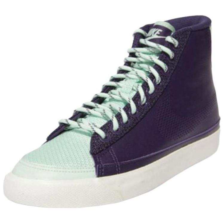 Nike Nike Blazer Mid Slip Resistant Abrasion Resistant Mid top Skateboard Shoes Women's Purple