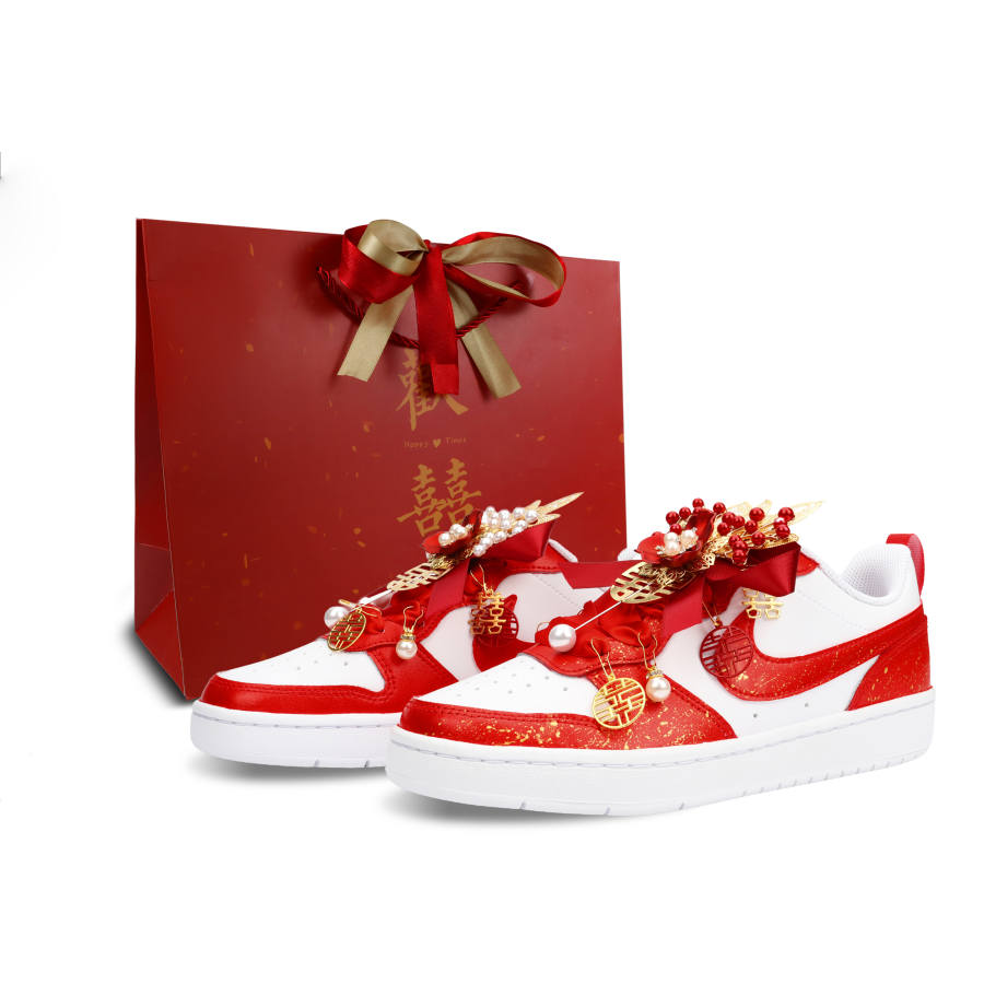 Nike Nike Court Borough Newlywed Happiness Cushioning Abrasion Resistant Cushioning, Wear Resistant Low top Skateboard Shoes