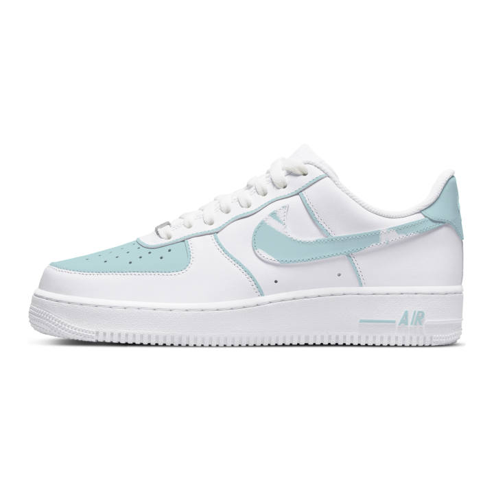 Nike Nike Air Force 1 Low top Skateboard Shoes Unisex Blue White