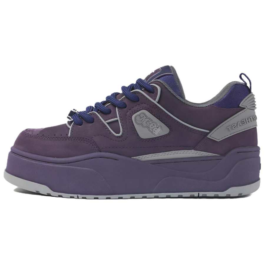 M26D Slip Resistant Abrasion Resistant Low top Skateboard Shoes Unisex Purple