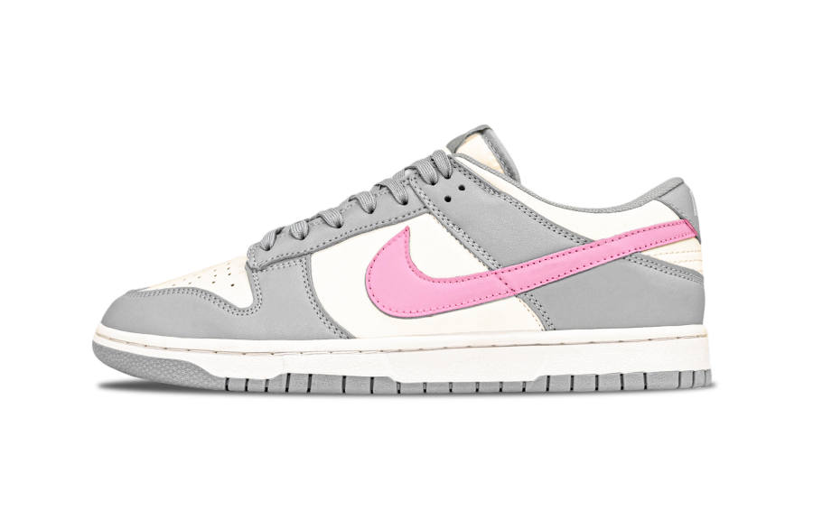 Nike Nike Dunk Half Sugar, No Rock Sugar Abrasion Resistant Low top Skateboard Shoes Women's Gray Pink