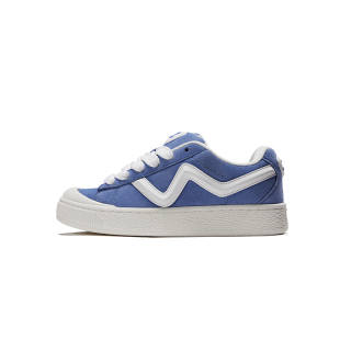 GZOZ Slip Resistant Cushioning Low top Skateboard Shoes Unisex Light Denim