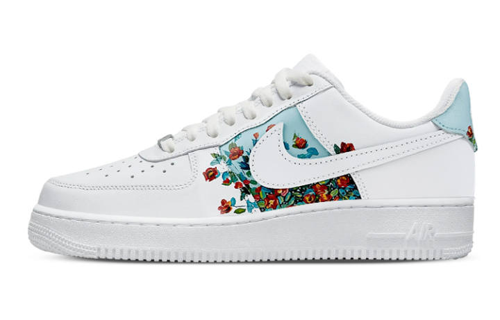 Nike Nike Air Force 1 Low Air Force 1 Low top Skateboard Shoes Men's White Blue