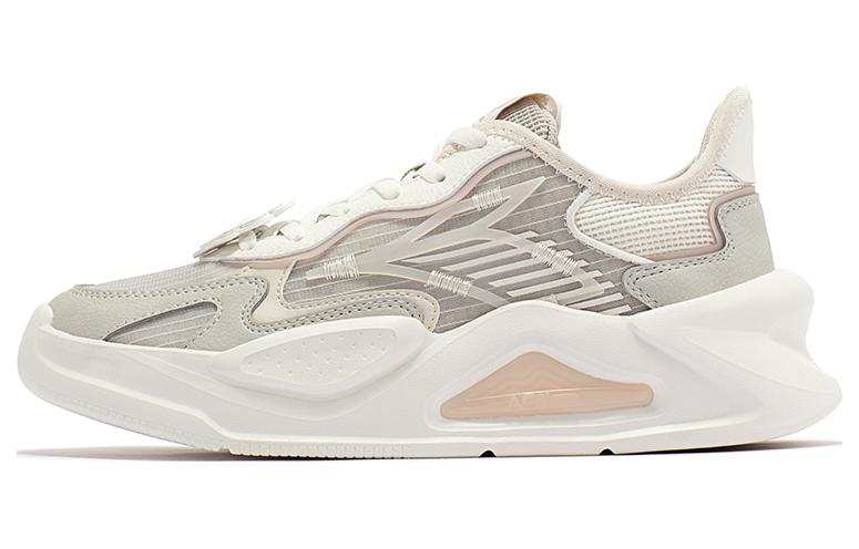361° Gummies Comfortable Slip Resistant, Abrasion Resistant, Breathable Low top Skateboard Shoes Women's Gray White