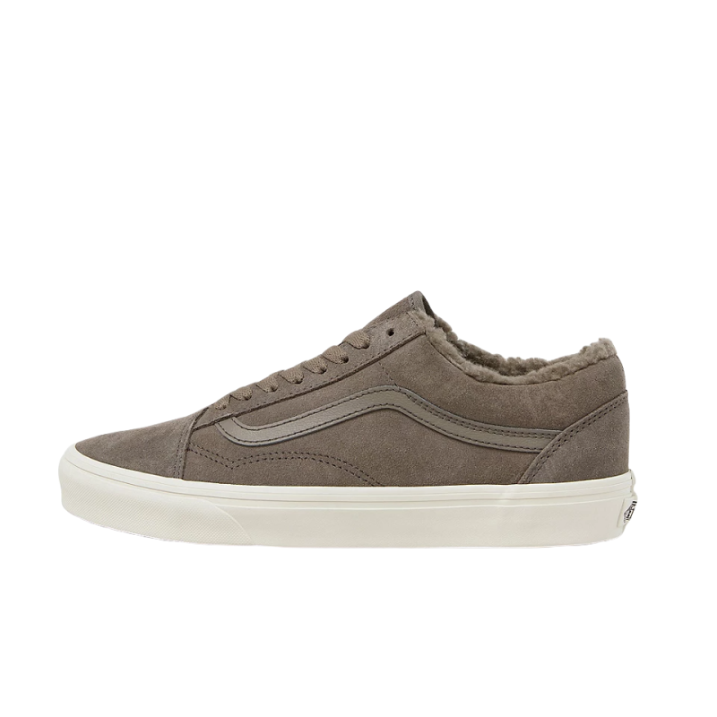 Vans Old Skool Casual Abrasion Resistant Low top Skateboard Shoes Unisex Brown