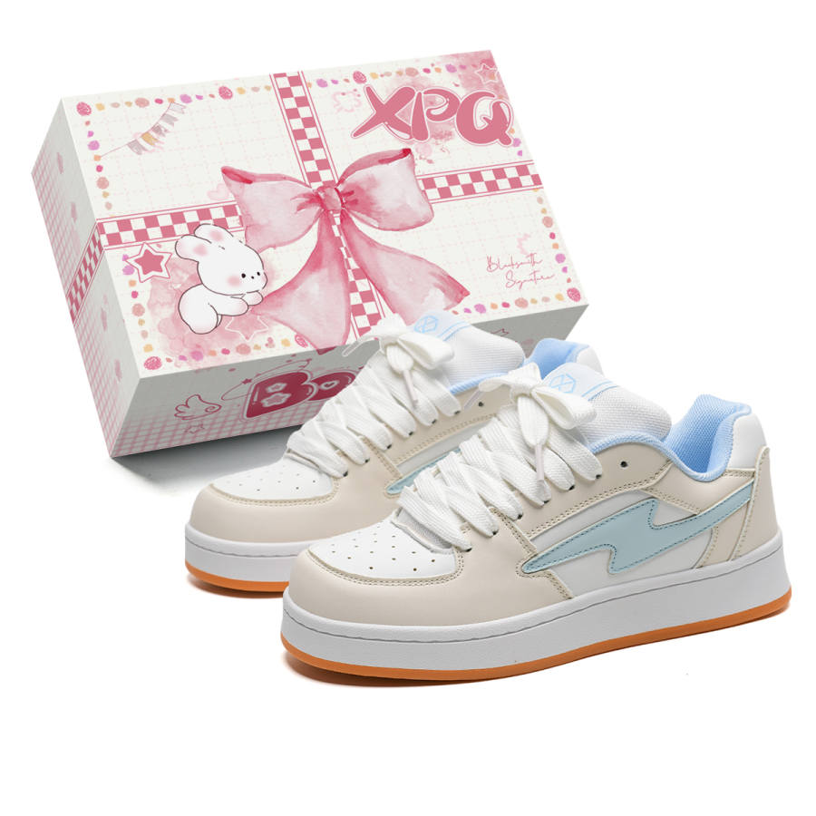 XPQ Slip Resistant, Abrasion Resistant, Breathable Low top Skateboard Shoes Unisex