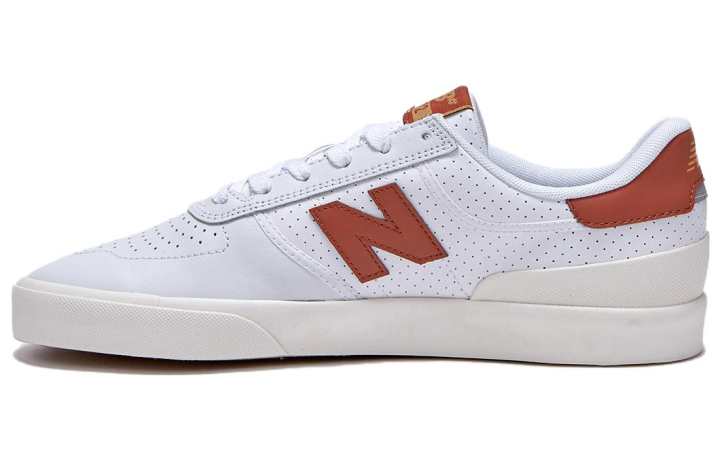 New Balance New Balance Numeric 272 Abrasion Resistant Low top Skateboard Shoes Unisex White Red