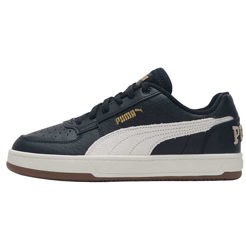 PUMA Caven 2.0 Cushioning, Wear Resistant Low top Skateboard Shoes Unisex Black White
