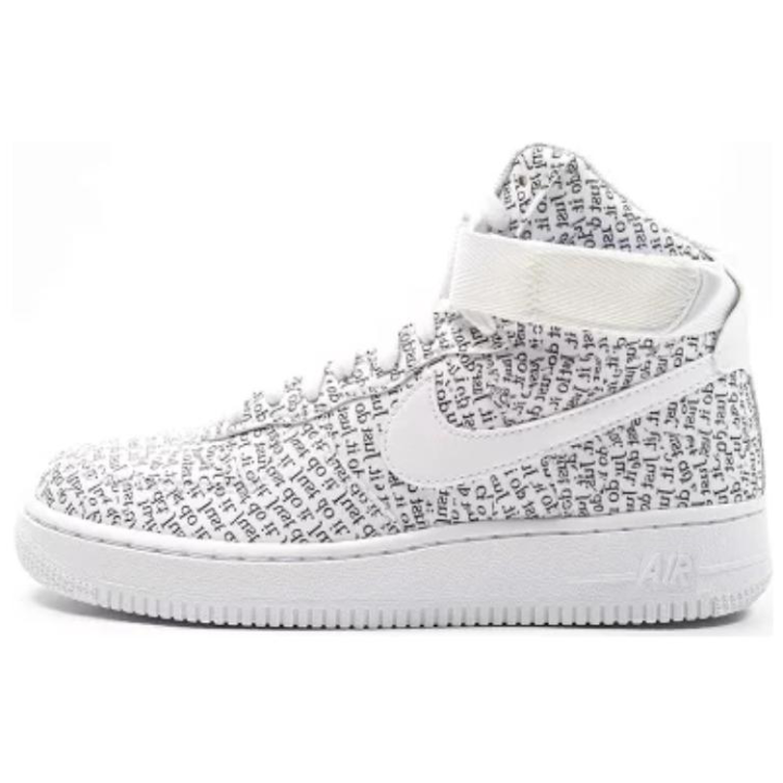 Nike Nike Air Force 1 High Just Do It Pack White Black