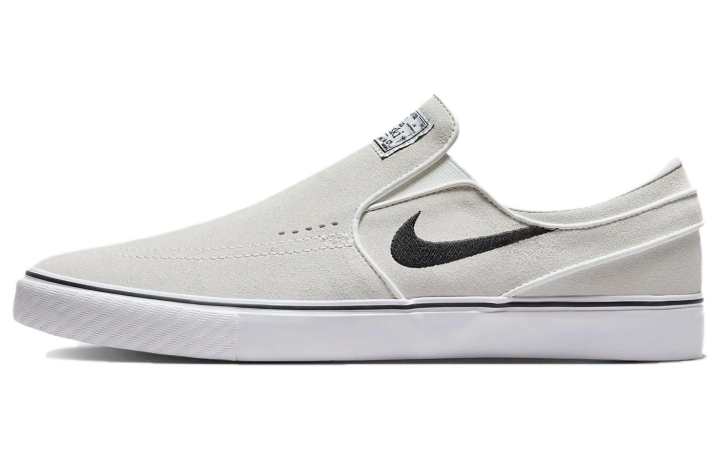 Nike Nike SB Janoski+Slip Comfortable Abrasion Resistant Breathable Low top Skateboard Shoes Men's Black White