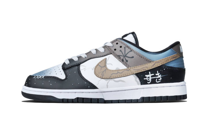Nike Nike Dunk Liquid Sand Abrasion Resistant Abrasion Resistant Low top Skateboard Shoes Unisex Gray