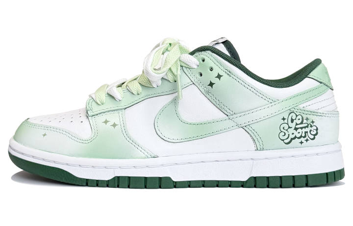 Nike Nike Dunk Cushioning Balance Low top Skateboard Shoes Unisex Green