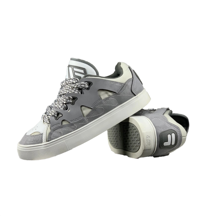 FILA FUSION Casper Comfortable Low top Skateboard Shoes Men's Gray