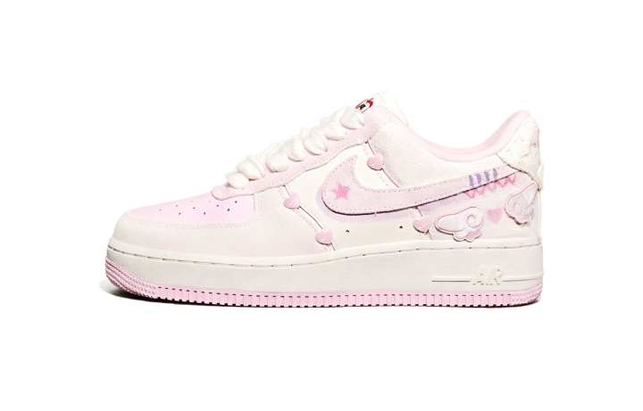 Nike Nike Air Force 1 Low top Skateboard Shoes Women's Pink