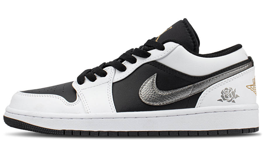 Jordan Jordan Air Jordan 1 Impact Resistance Low top Skateboard Shoes Unisex Black Silver