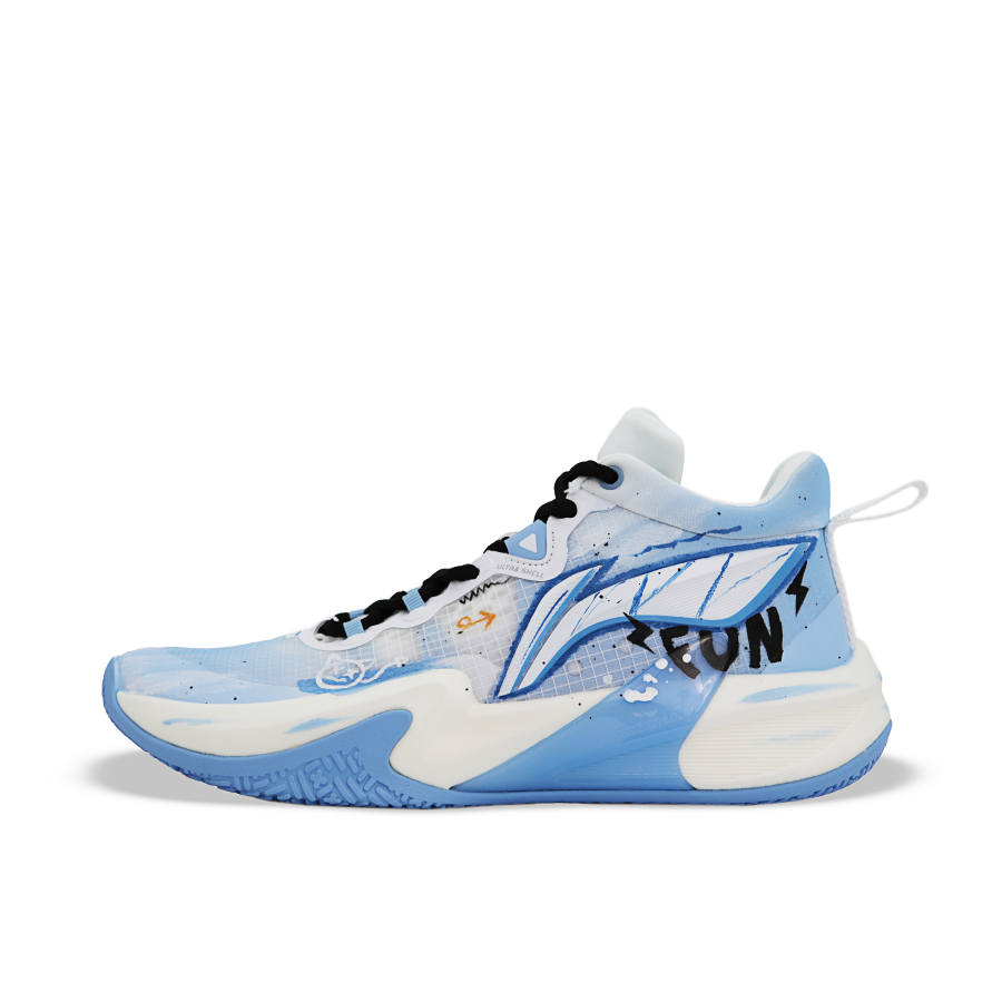 Li-Ning Li Ning Light Speed 1.0 Slip Resistant, Abrasion Resistant, Coverage, And Rebound Low top Basketball Shoes Men's