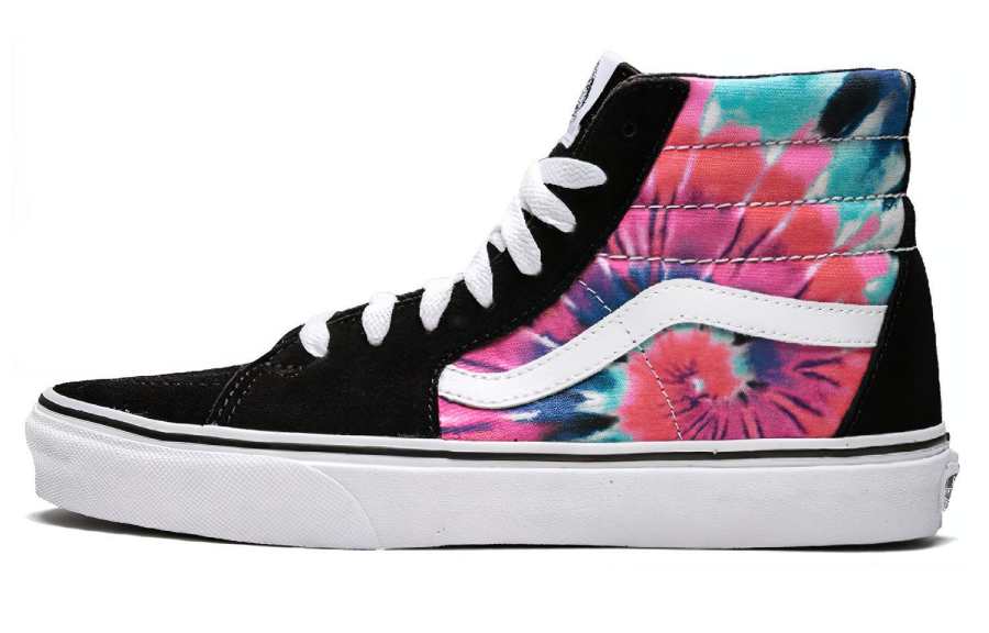 Vans SK8 HI Tie Dy Vn0A38Gevki 'Pink Blue Green' Women's