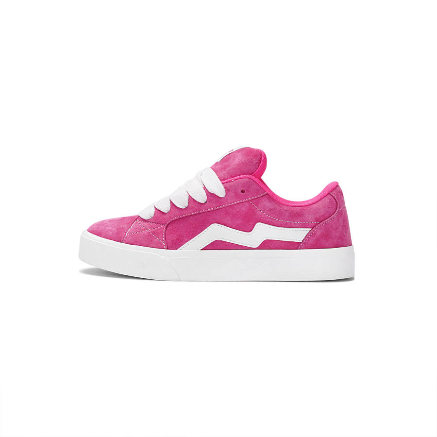BXGY Slip Resistant, Abrasion Resistant, Lightweight Low top Skateboard Shoes Women's Pink White