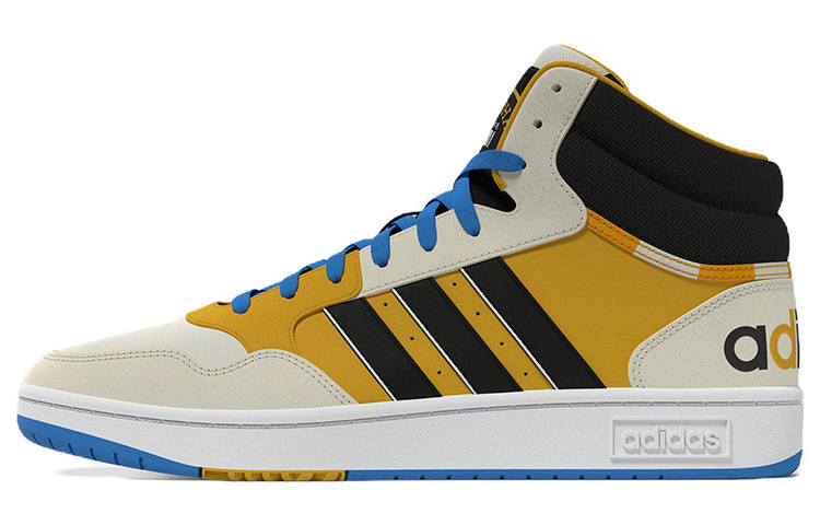 Adidas Neo Adidas Hoops 3.0 Mid 'Creamwhite Yellow Blue'