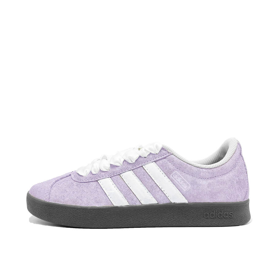 Adidas Adidas Little Taro Slip Resistant Abrasion Resistant Low top Skateboard Shoes Unisex Purple White