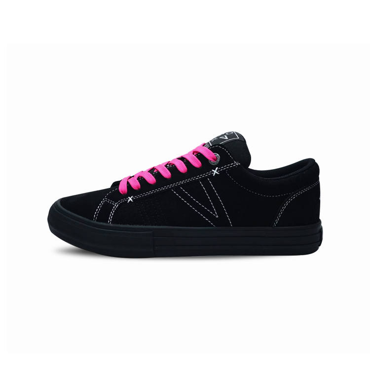 X-JIMSUN X JIMSUN x HEISEJINGDIANLINGXINGTU Coverage Balance Height Increasing Low top Skateboard Shoes Unisex Warrior Black