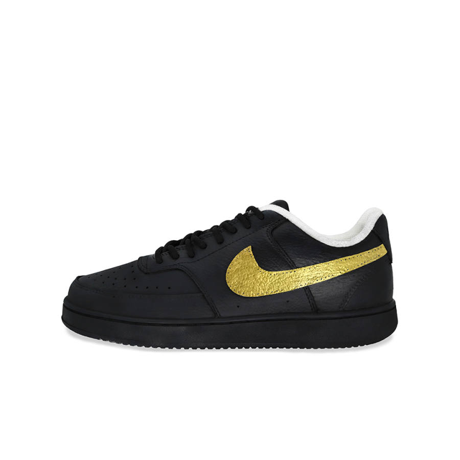 Nike Nike Court Vision Dark Night Venus, Fashion Versatile, Comfortable Synthetic Leather Slip Resistant Abrasion Resistant