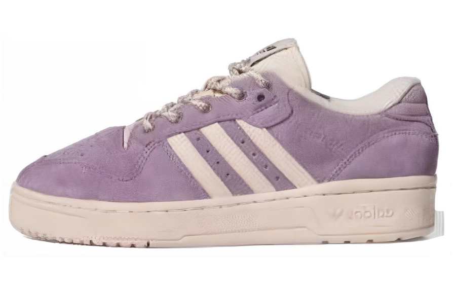Adidas Originals Rivalry Comfortable Low top Skateboard Shoes Women's Purple White
