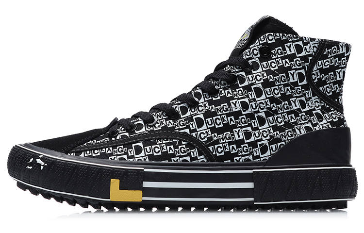 Li-Ning Li Ning Classic Canvas Hi X Disney 'Black White'