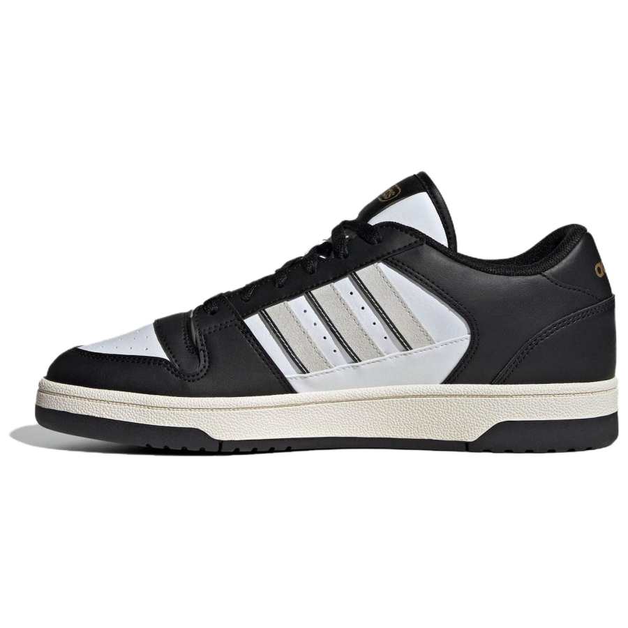 Adidas Adidas TURNAROUND Slip Resistant Abrasion Resistant Low top Skateboard Shoes Men's Black White
