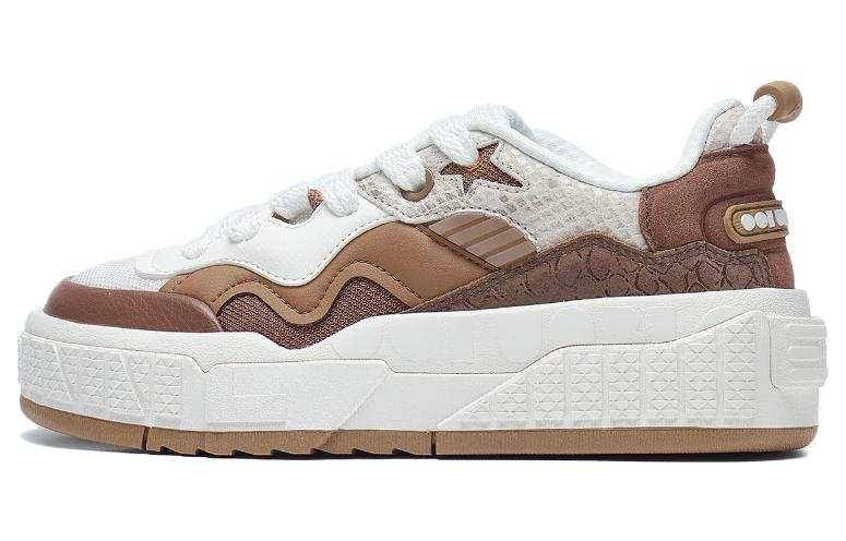 Li-Ning Li Ning 001 UNBLOCK Low top Skateboard Shoes Women's White Brown