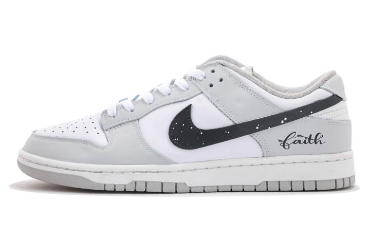 Nike Nike Dunk Coverage Abrasion Resistant Coverage Abrasion Resistant Low top Skateboard Shoes Unisex Light Gray