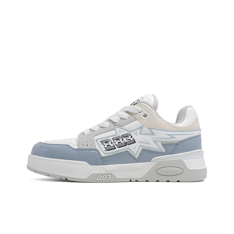 883 STAR Dance Shoes, Versatile Casual Trainer Color Block Slip Resistant Waterproof Cushioning Abrasion Resistant