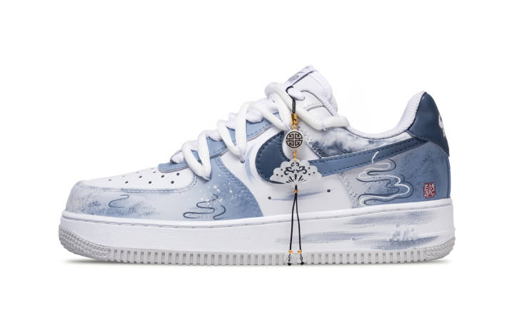 Nike Nike Air Force 1 Fall Clouds Slip Resistant Height Increasing Slip Resistant Height Increasing Low top Skateboard Shoes