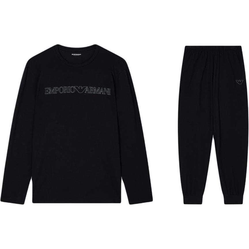 Emporio Armani logo-detail pyjama set