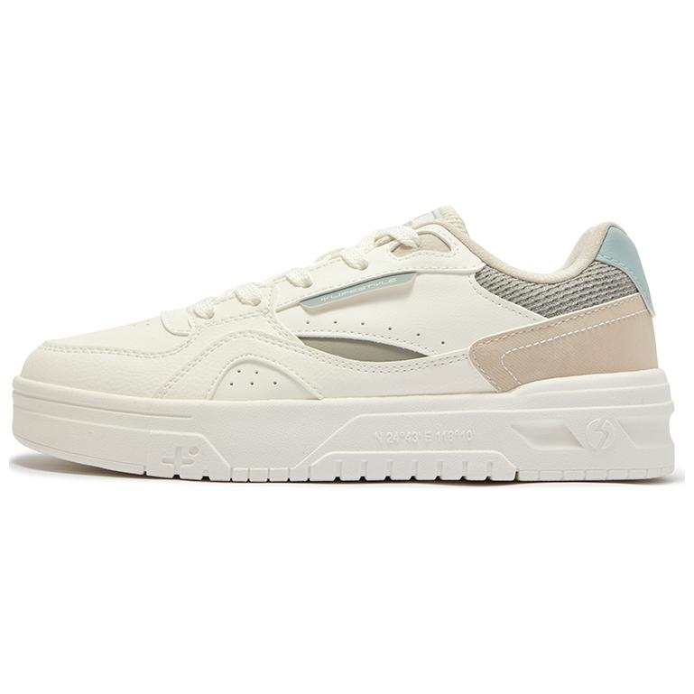 361° Slip Resistant Abrasion Resistant Low top Skateboard Shoes Women's Beige Brown