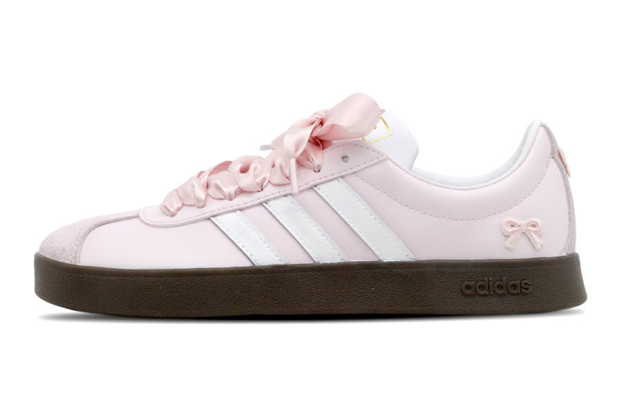 Adidas Neo Vl Court Tree, Girly Affairs Slip Resistant Abrasion Resistant Low top Skateboard Shoes Unisex Pink