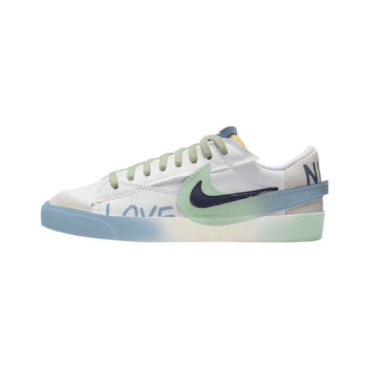 Nike Nike Blazer 77 Jumbo Low top Skateboard Shoes Unisex Teal