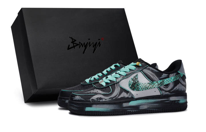 Nike Nike Air Force 1 07 811 Manufacturing, Year Of The Snake Cloud Rising, Special Shoe Box