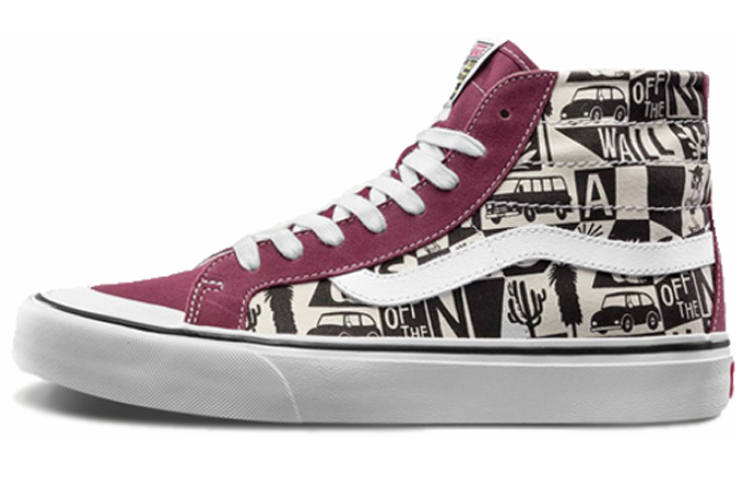 Vans Sk8 Yusuke Hanai x Sk8 Vans-Hi 138 Decon Sf 'Illustrations'