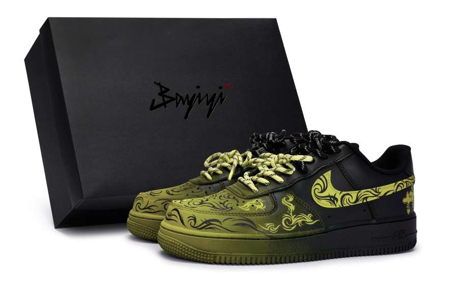 Nike Nike Air Force 1 07 811 Manufacturing, Overcoming Adversity, Special Shoe Box Slip Resistant Abrasion Resistant Low top