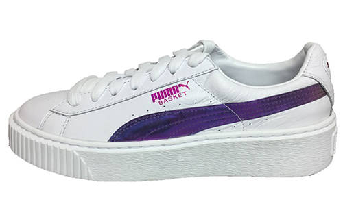 PUMA PUMA Basket Platform Rainbow 'White' Women's