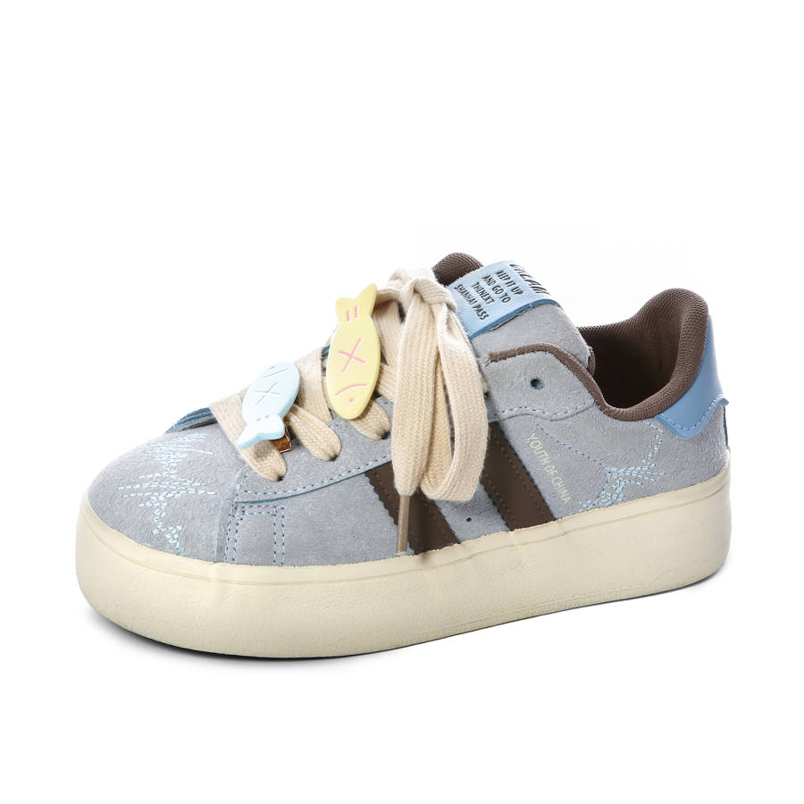 KEAIDENI Balance Lightweight Low top Skateboard Shoes Women's